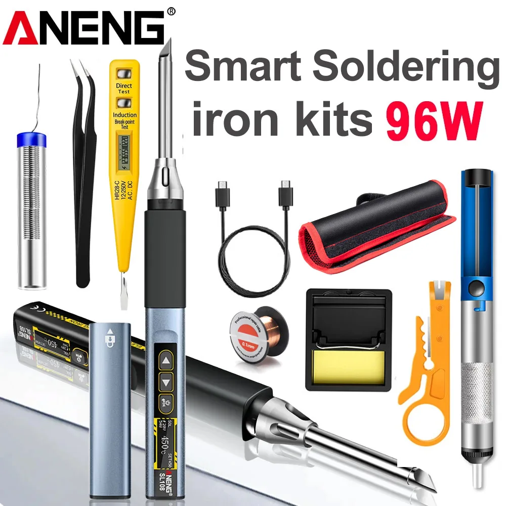 Tools Qc - Kit de Ferros de Solda Elétricos