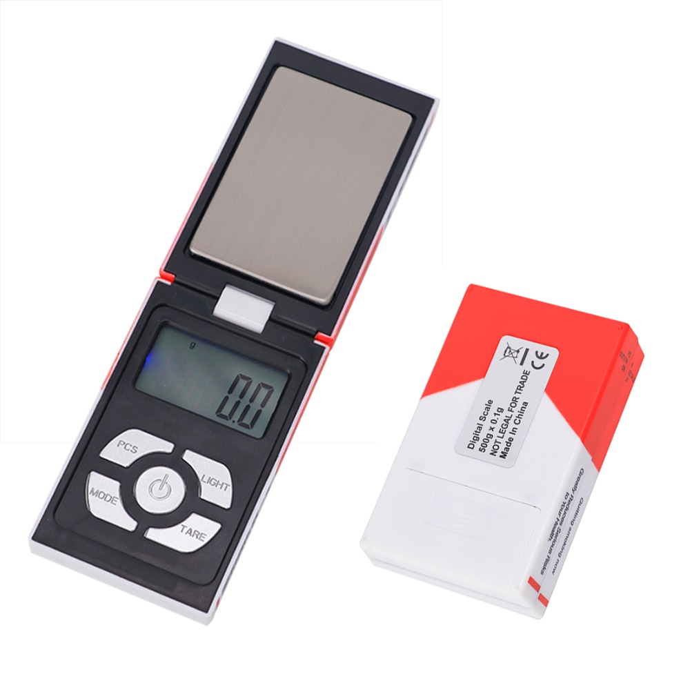 Tools Vape - 500g/0.1g-0.01g Mini Eletrônico Digital Jóias Balança
