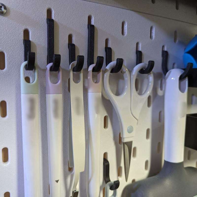 Workshop Tools.Hanging Board - Suporte de Parede Plano para Pegboard
