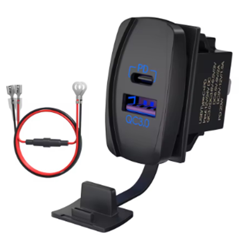 Interruptor rocker usb 12v à p - Tools Qc avaliação e preço