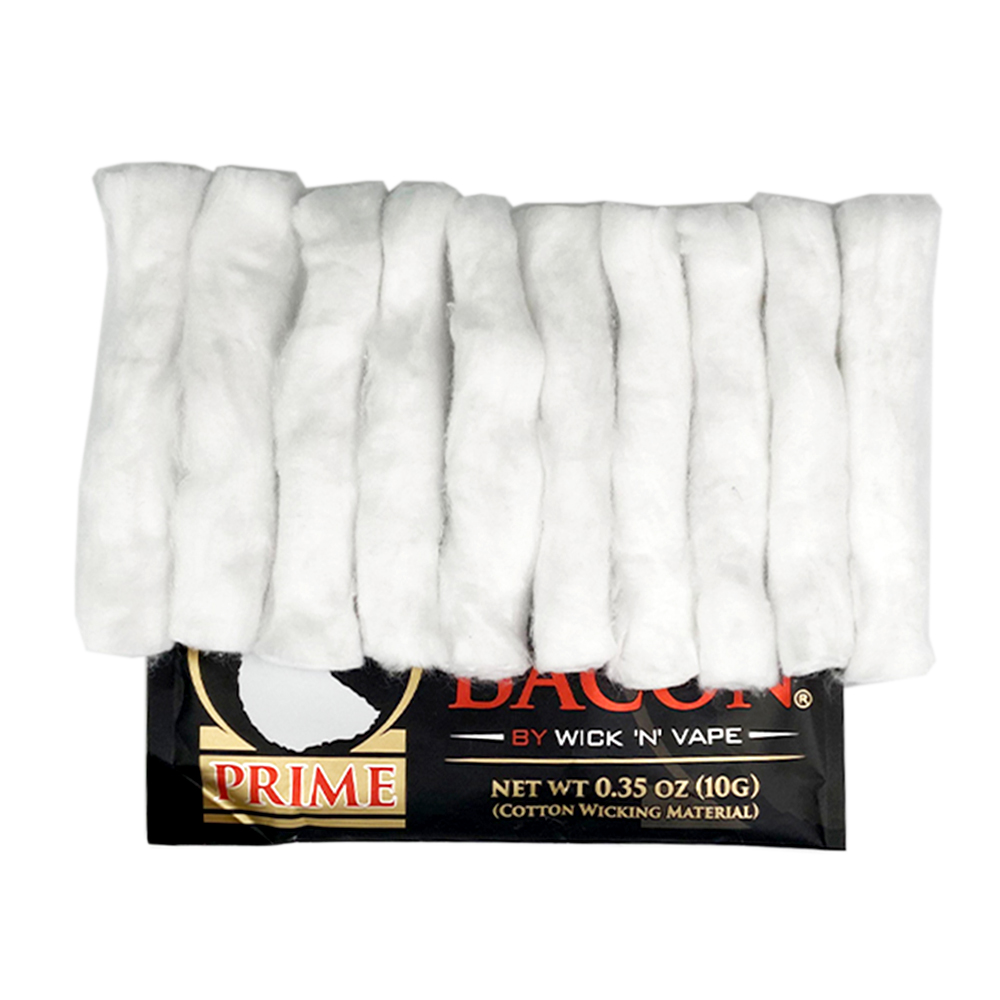 2 pacote de algodão bacon prim - Tools Vape avaliação e preço
