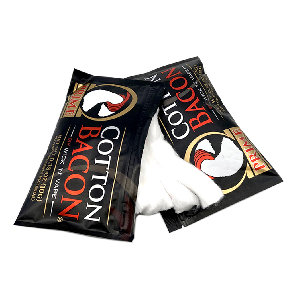 2 pacote de algodão bacon prim - Tools Vape avaliação e preço