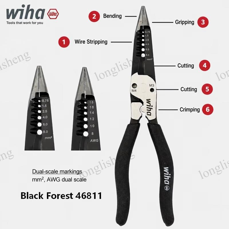 Alicate de Bico Fino Wiha 4681 - Tools Vn avaliação e preço