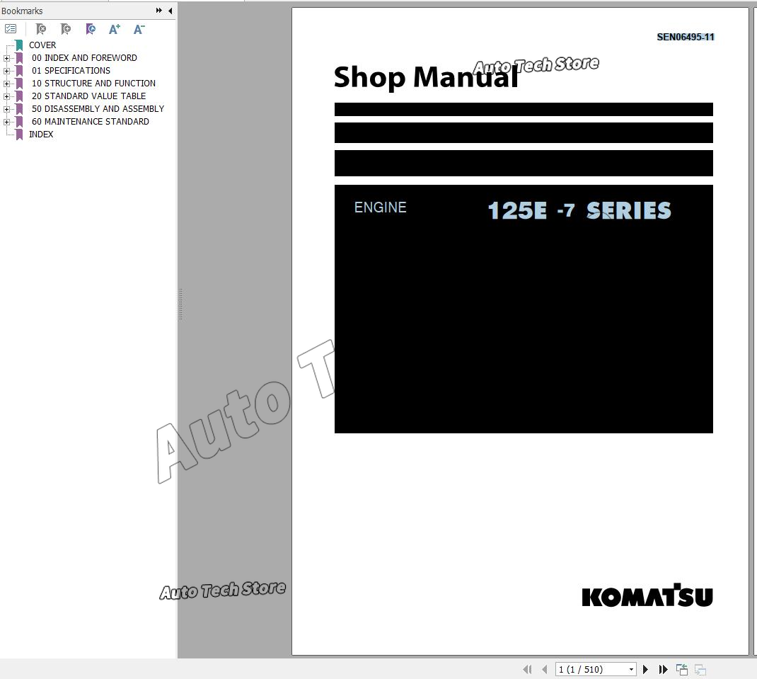 Para Komatsu Diesel Engine Sho - Tools In Workshop Pdf avaliação e preço