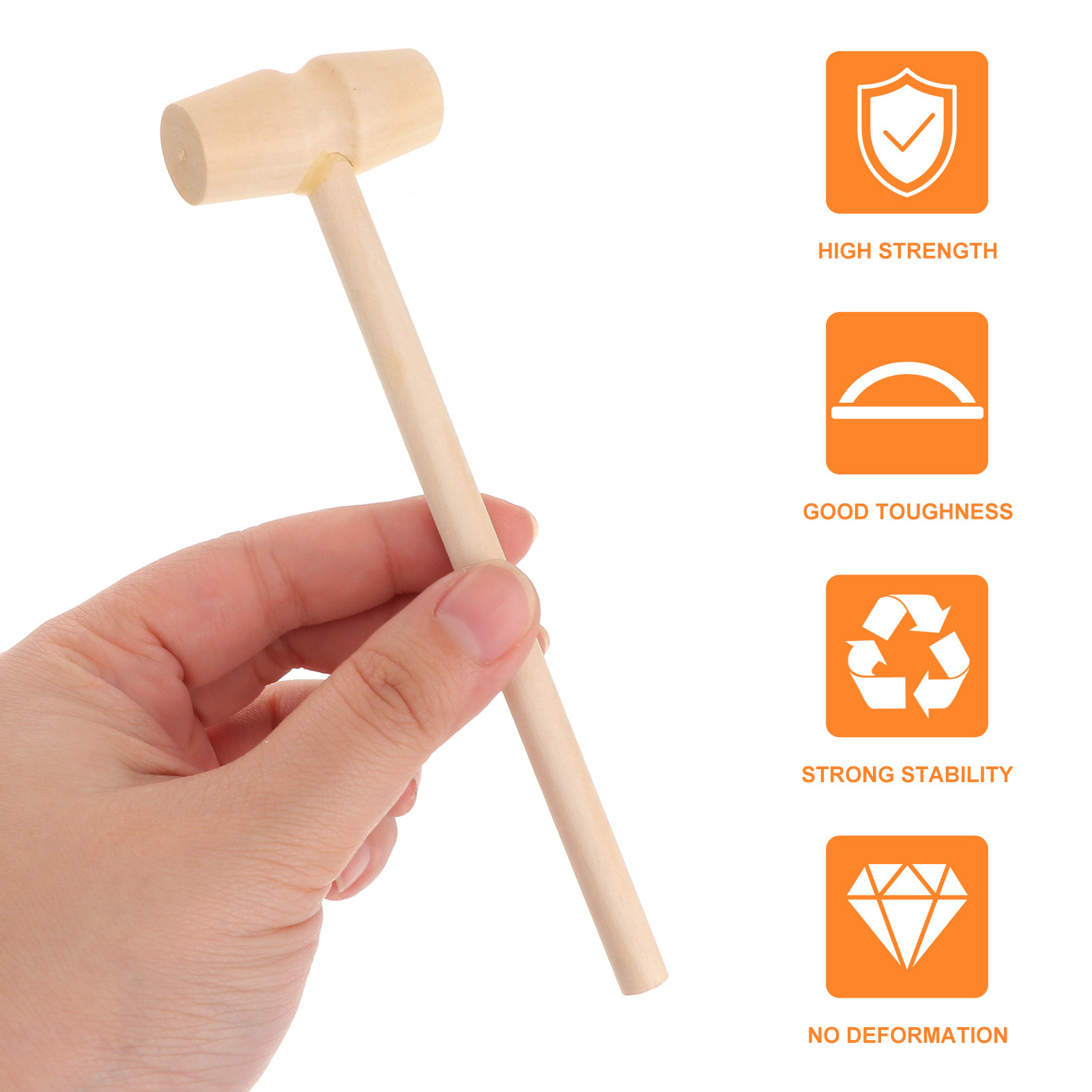 20 Peças Mini Martelo de Madei - Mallet Wood Carving avaliação e preço