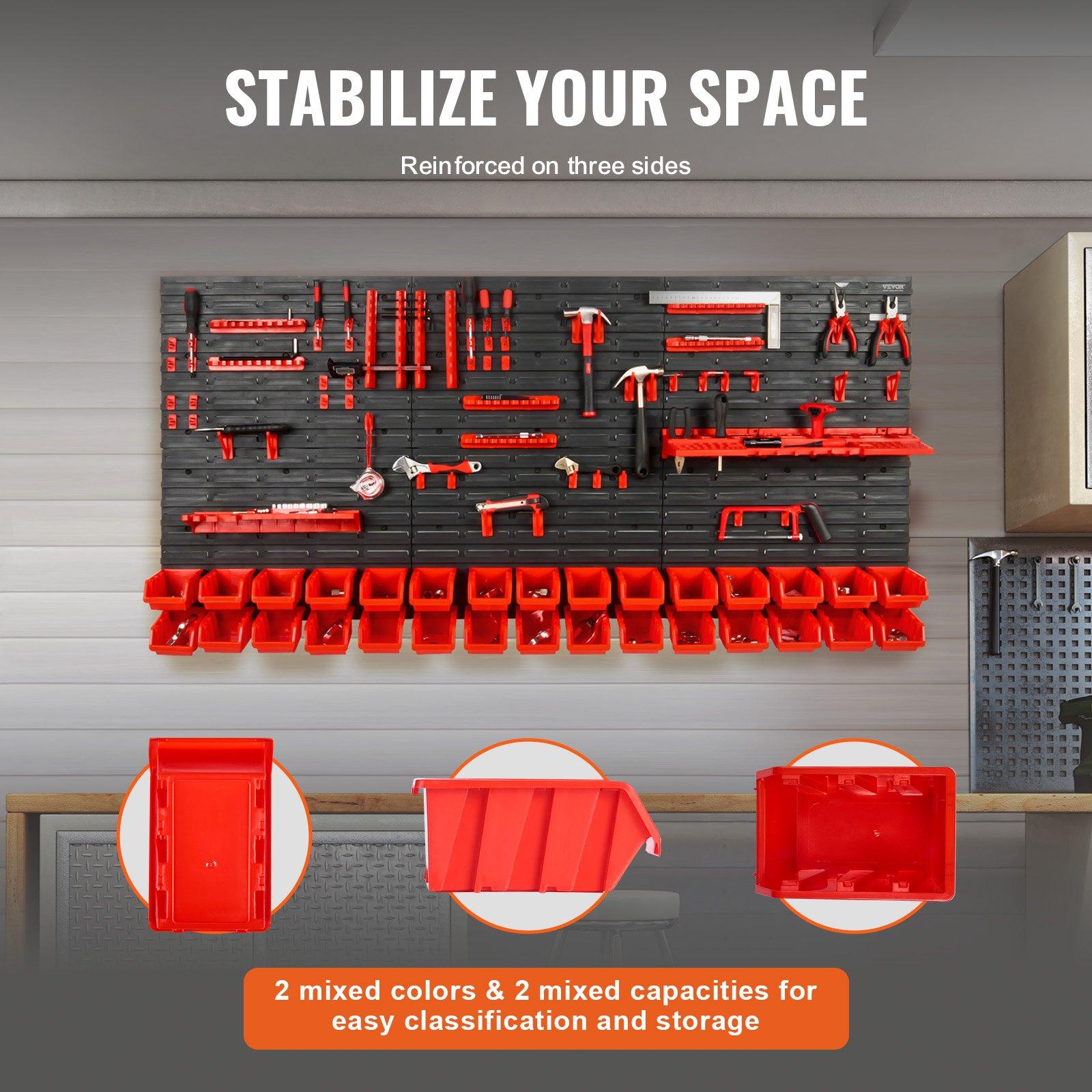 Organizador de Parede com 30 C - Workshop Tools Shelf avaliação e preço
