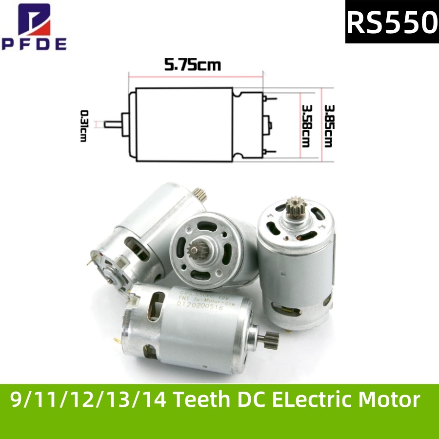 Motor DC RS550 60W 13 dentes 9 - Bosch Drill Gsb 18V avaliação e preço