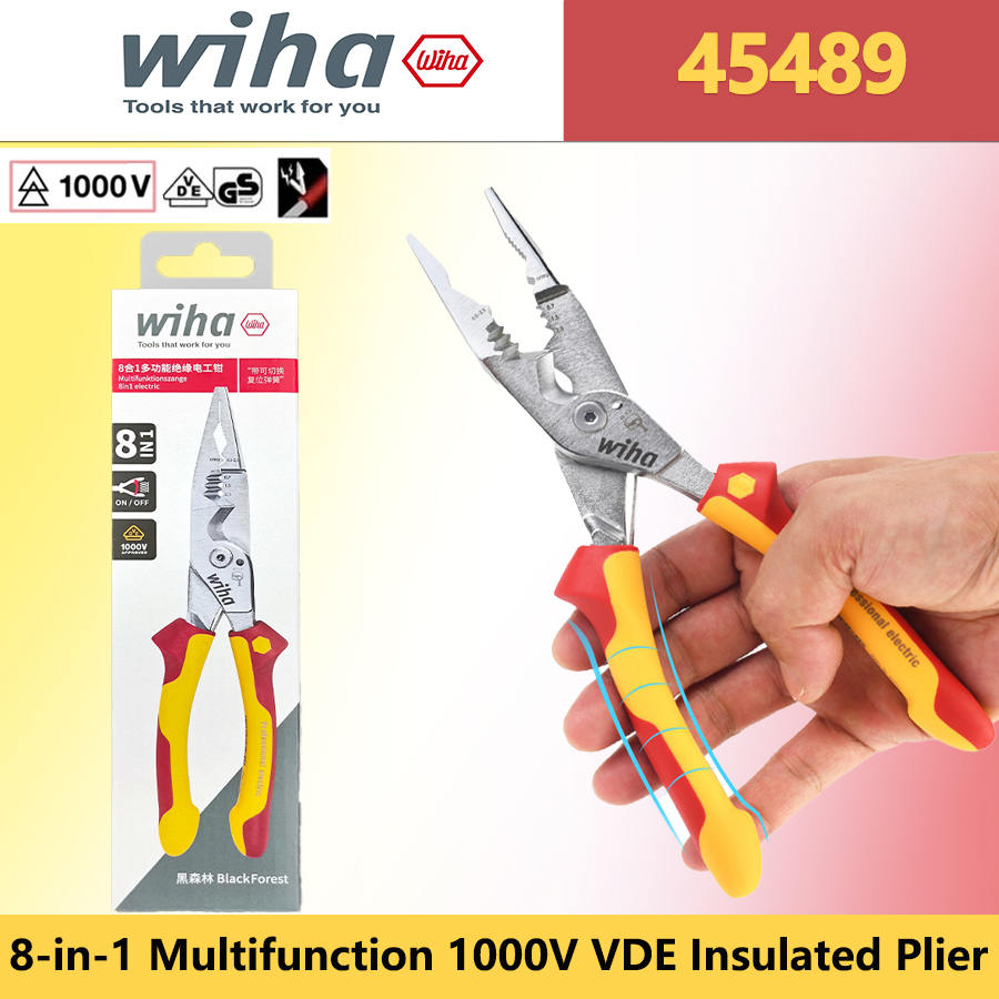 Alicate Isolado Multiuso Wiha  - Tools Vn avaliação e preço