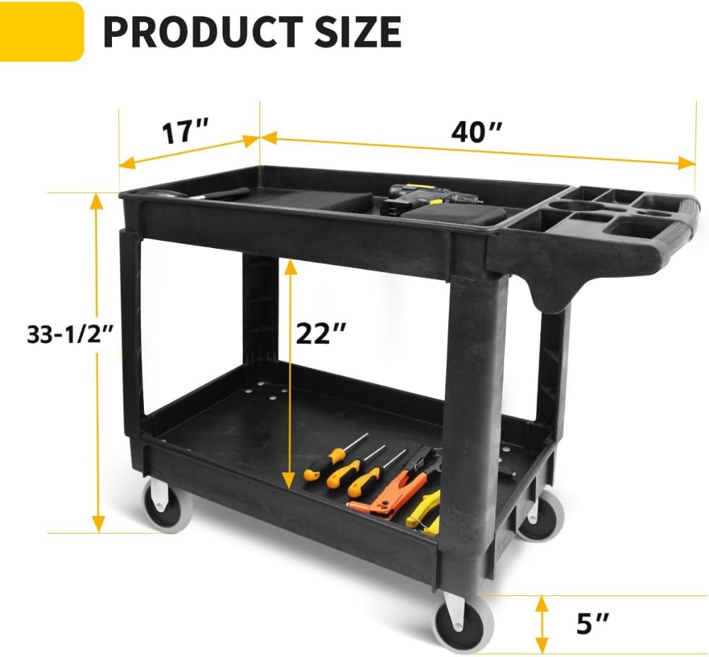 Carrinho de Serviço Reforçado  - Workshop Tools Shelf avaliação e preço