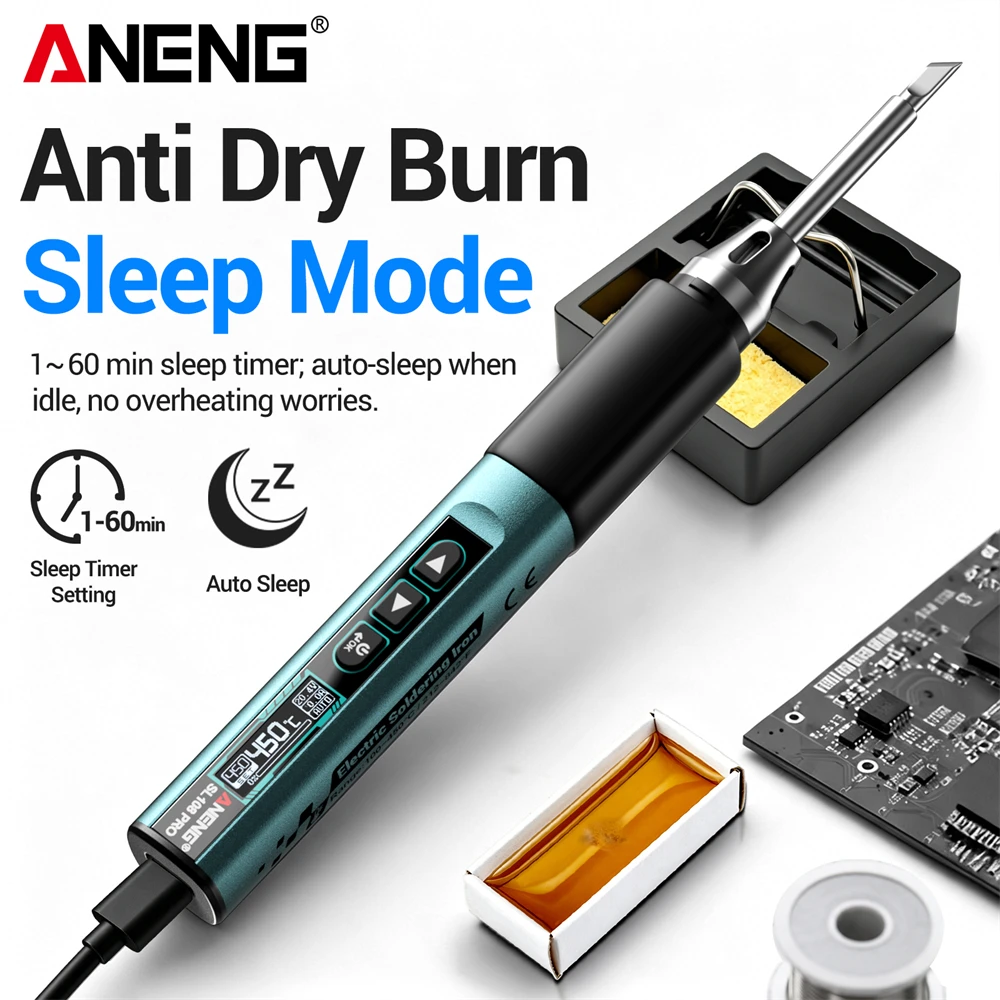 Ferro de Solda Elétrico ANENG  - Tools Qc avaliação e preço