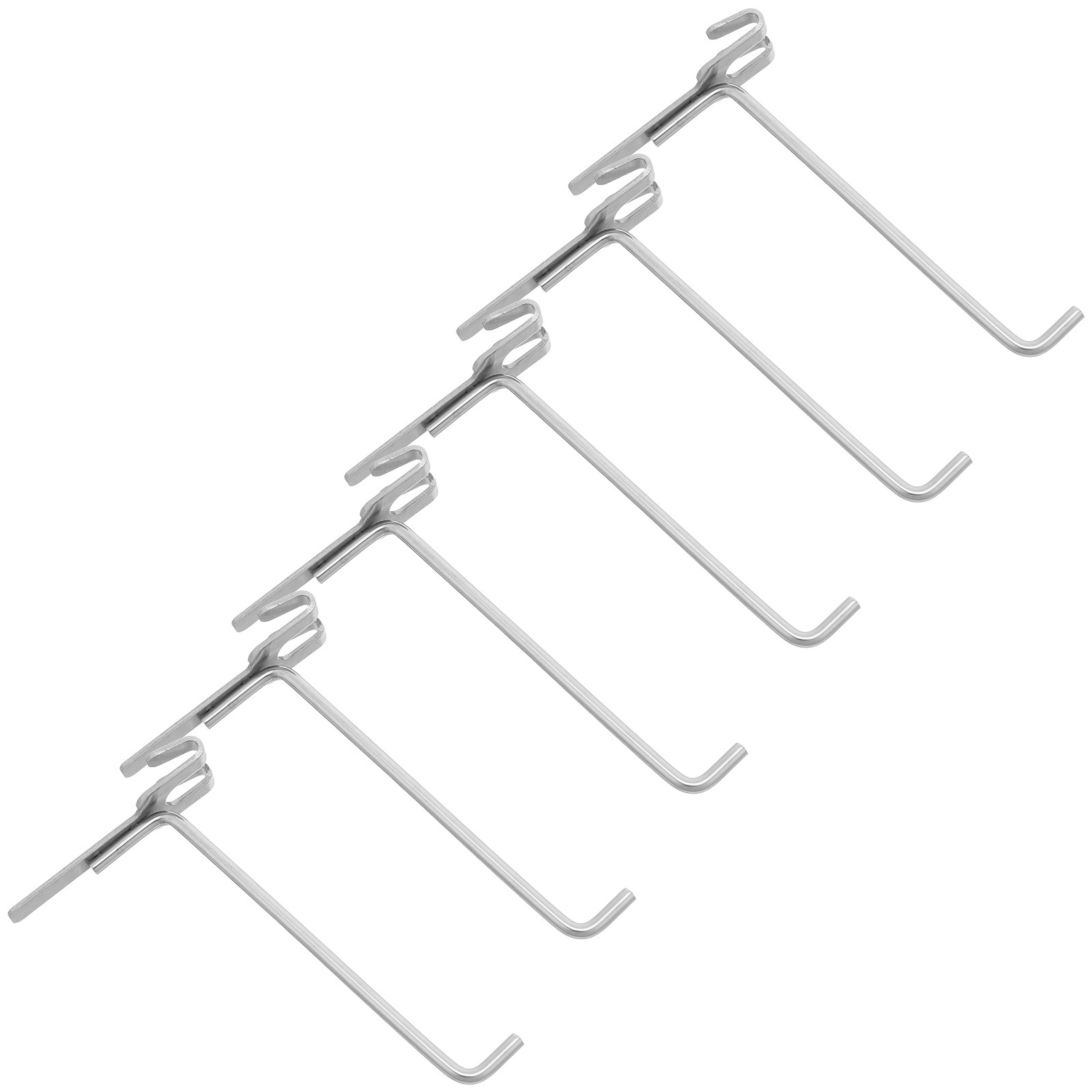 6 Peças de Ganchos de Aço Inox - Workshop Tools Shelf avaliação e preço
