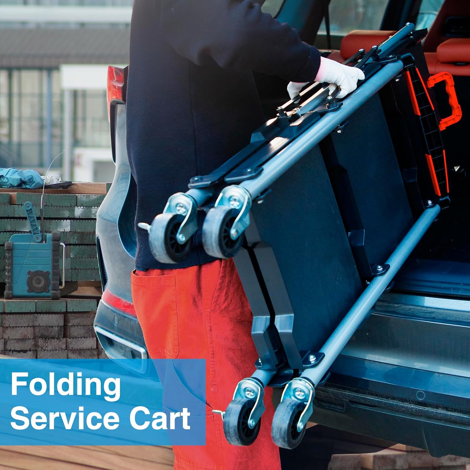 Carrinho de Serviço Dobrável c - Workshop Tools Shelf avaliação e preço