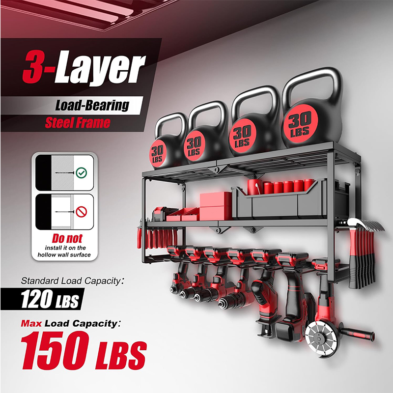 Suporte de Armazenamento de Fe - Workshop Tools Shelf avaliação e preço