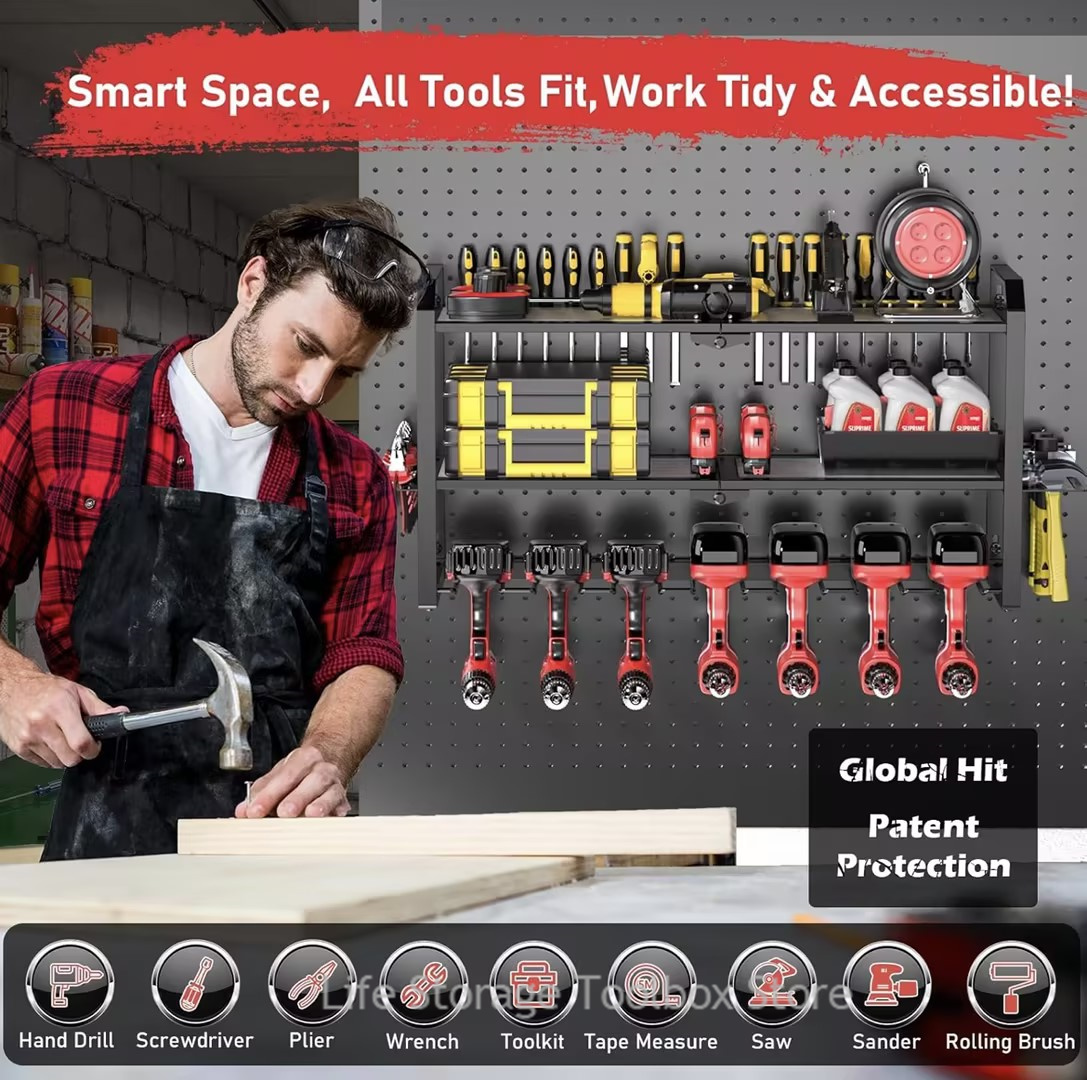 Suporte de Armazenamento de Fe - Workshop Tools Shelf avaliação e preço