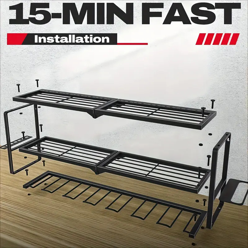 Suporte de Armazenamento de Fe - Workshop Tools Shelf avaliação e preço